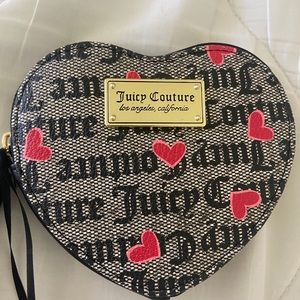 Juicy Couture Heart shape purse